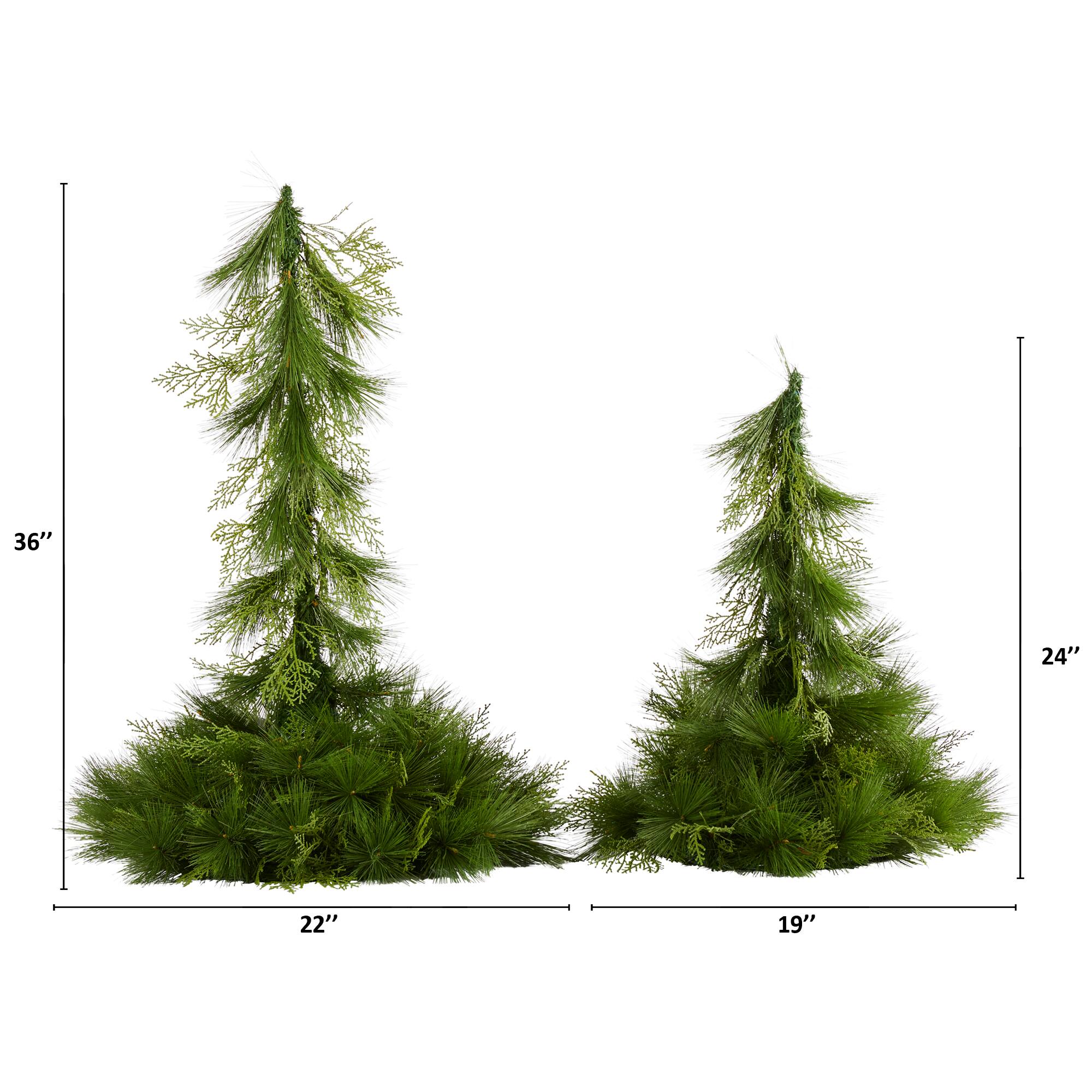 Tabletop & Hanging Artificial Christmas Décor Set